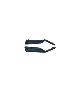 Χερούλια τραβήγματος πόρτας Fiat Uno '83-'06 ζευγάρι μαύρα 