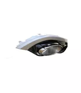 Diffuser Πίσω Προφυλακτήρα Για Audi A7 4G 10-14 RS7 Look Για Απλό Προφυλακτήρα Με Μπούκες Από Abs Πλαστικό 