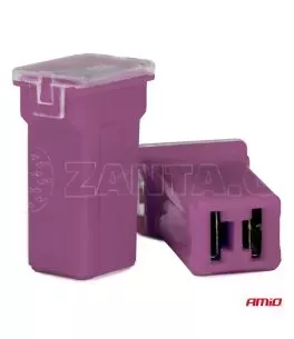 ΑΣΦΑΛΕΙΕΣ JapVal PAL ΜΙΝΙ 17mm ΘΗΛΥΚΕΣ 30A ΣΕ ΜΩΒ ΧΡΩΜΑ AMIO - 2 Τεμ. 
