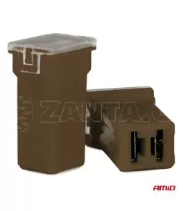 ΑΣΦΑΛΕΙΕΣ JapVal PAL ΜΙΝΙ 17mm ΘΗΛΥΚΕΣ 70A ΣΕ ΚΑΦΕ ΧΡΩΜΑ AMIO - 2 Τεμ. 