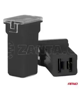 ΑΣΦΑΛΕΙΕΣ JapVal PAL ΜΙΝΙ 17mm ΘΗΛΥΚΕΣ 80A ΣΕ ΜΑΥΡΟ ΧΡΩΜΑ AMIO - 2 Τεμ. 