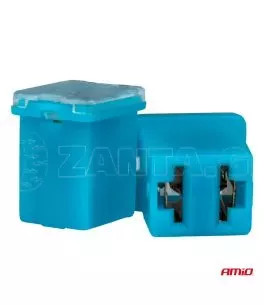 ΑΣΦΑΛΕΙΕΣ JapVal PAL ΜICRO 14mm ΘΗΛΥΚΕΣ 20A ΣΕ ΓΑΛΑΖΙΟ ΧΡΩΜΑ AMIO - 2 Τεμ. 