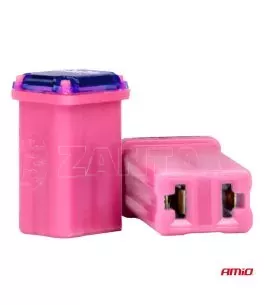 ΑΣΦΑΛΕΙΕΣ JapVal PAL ΜICRO 11mm ΘΗΛΥΚΕΣ 30A ΣΕ ΡΟΖ ΧΡΩΜΑ AMIO - 2 Τεμ. 