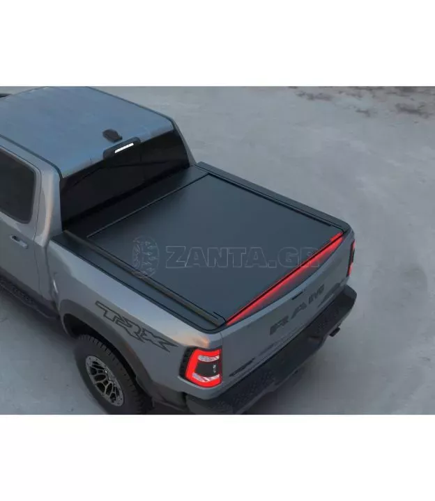 Tessera Roll+ ρολό καπάκι σε Μαύρο Ματ Dodge RAM 2500 / 3500 2019+