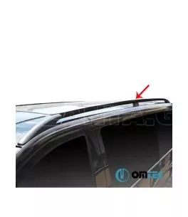ΜΠΑΡΕΣ ΟΡΟΦΗΣ ΓΙΑ MERCEDES VITO / VIANO W639/W447 2003+ ΠΑΡΑΛΛΗΛΕΣ ΑΛΟΥΜΙΝΙΟΥ L1 ΜΑΥΡΕΣ OMTEC - 2 τεμ. 