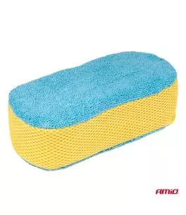ΣΦΟΥΓΓΑΡΙ ΠΛΥΣΙΜΑΤΟΣ ΜΙΚΡΟΦΙΜΠΡΑ 2in1 23x10x6cm AMIO - 1 Τεμ. 