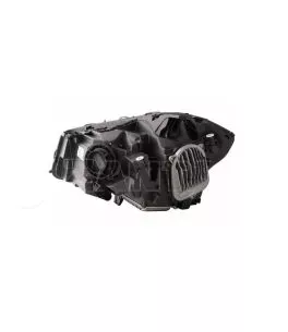 Μπροστινά Φανάρια Set Για Mercedes-Benz A-Class W176 12-18 Xenon Upgrade Σε Facelift Look Μαύρα Full Led DRL Με Μοτέρ Carner 