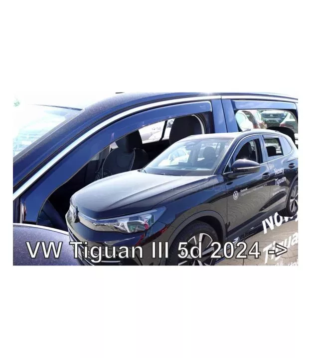 Ανεμοθραύστες για Volkswagen Tiguan (2024+) - 4τμχ. εμπρός και πίσω