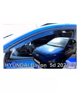 Ανεμοθραύστες για Hyundai Bayon (2021+) - 2τμχ. εμπρός και πίσω 
