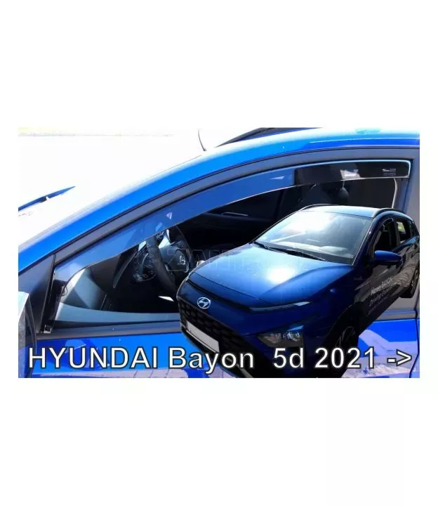 Ανεμοθραύστες για Hyundai Bayon (2021+) - 2τμχ. εμπρός και πίσω