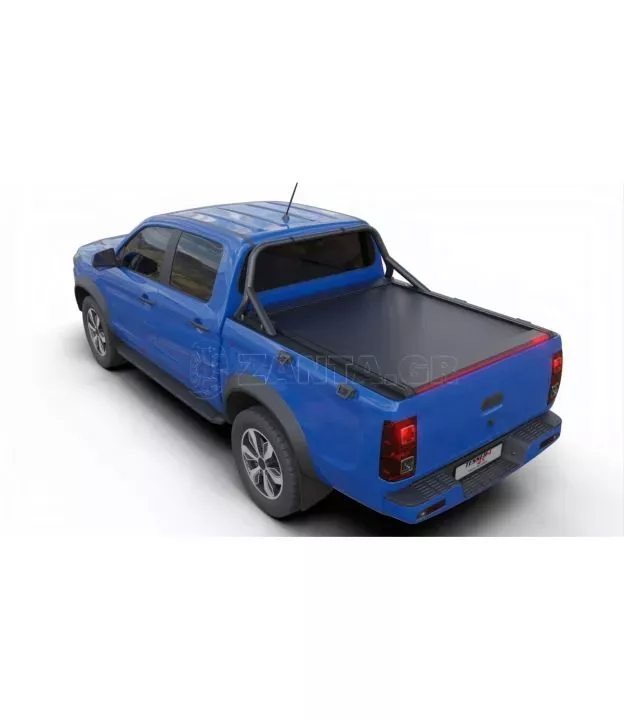 Tessera Roll+ ρολό καπάκι σε Μαύρο Ματ Evo Cross 4 & Jac T8 PRO & DR PK8 4πορτο (double cab)