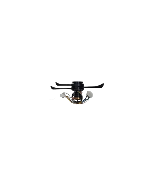 Διακόπτης φλας-φώτων Yugo μαύρος 8+6+1 επαφές