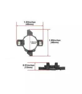 Αντάπτορας Τοποθέτησης Xenon & Led Για VW CADDY III (03-10)  H7 TK-130 1 Τεμάχιο 