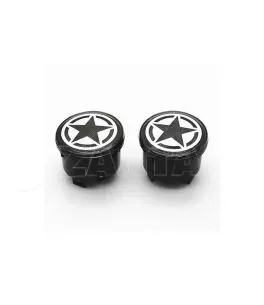 Jeep Wrangler (JK) 2007-2018 Μπροστινά Φλας Μάσκας [Red Star] 