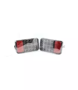 Jeep Wrangler (JK) 2007-2018 Πίσω Φανάρια Προφυλακτήρα Led 
