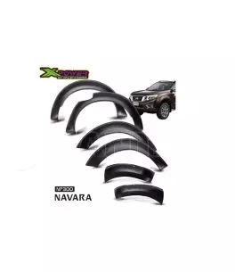 Nissan Navara (NP300) 2015+ Φρύδια Τροχών Slim Με LED (4Drs) 
