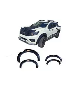 Nissan Navara (NP300) 2015+ Φρύδια Τροχών Slim Με LED (4Drs) 
