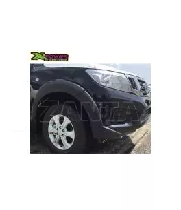 Nissan Navara (NP300) 2015+ Φρύδια Τροχών Slim Με LED (4Drs) 