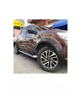 Nissan Navara (NP300) 2015+ Φρύδια Τροχών Slim Με LED (4Drs) 