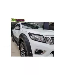 Nissan Navara (NP300) 2015+ Φρύδια Τροχών Slim Με LED (4Drs) 