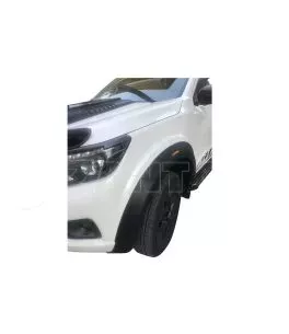 Nissan Navara (NP300) 2015+ Φρύδια Τροχών Slim Με LED (4Drs) 