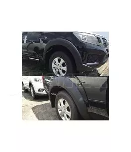 Nissan Navara (NP300) 2015+ Φρύδια Τροχών Slim Με LED (4Drs) 