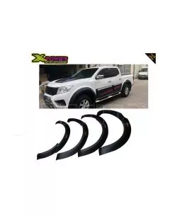 Nissan Navara (NP300) 2015+ Φρύδια Τροχών Slim Με LED (4Drs) 