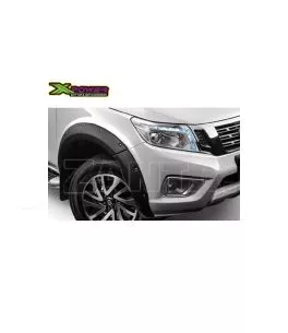 Nissan Navara (NP300) 2015+ Φρύδια Τροχών Slim Με LED (4Drs) 