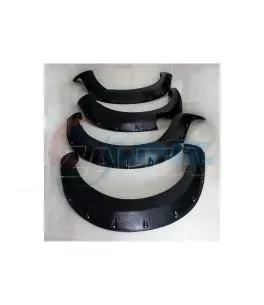 Ford Ranger T6 2012-2016 Φρύδια Τροχών Μαύρα με Διακοσμητικές Βίδες (Modified) 