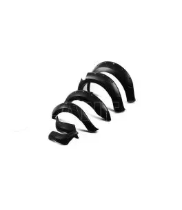 Ford Ranger T6 2012-2016 Φρύδια Τροχών Μαύρα με Διακοσμητικές Βίδες (Modified) 