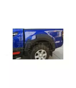 Ford Ranger T6 2012-2016 Φρύδια Τροχών Μαύρα με Διακοσμητικές Βίδες (Modified) 