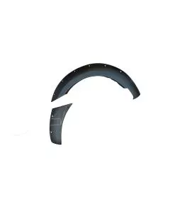 Ford Ranger T6 2012-2016 Φρύδια Τροχών Μαύρα με Διακοσμητικές Βίδες (Modified) 