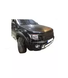 Ford Ranger T6 2012-2016 Φρύδια Τροχών Μαύρα με Διακοσμητικές Βίδες (Modified) 