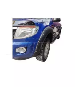 Ford Ranger T6 2012-2016 Φρύδια Τροχών Μαύρα με Διακοσμητικές Βίδες (Modified) 