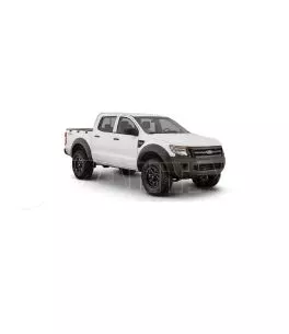 Ford Ranger T6 2012-2016 Φρύδια Τροχών Μαύρα με Διακοσμητικές Βίδες (Modified) 