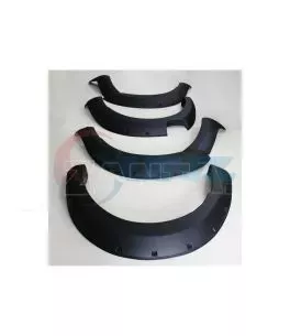 Ford Ranger T6 2012-2016 Φρύδια Τροχών Μαύρα με Διακοσμητικές Βίδες (Modified) 