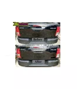 Toyota Hilux (Revo) 2015+ Διακοσμητικές Χούφτες/Γρίλιες Πίσω Πόρτας 