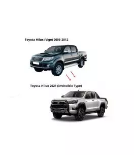 Body Kit Μετατροπής Toyota Hilux (Vigo) 2005-2012 σε Toyota Hilux 2021 (Invincible Type) 