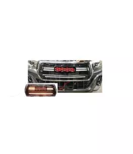 Toyota Hilux (Rocco) 2018-2020 Μεσαία Μάσκα Τύπου TRD Με Led 