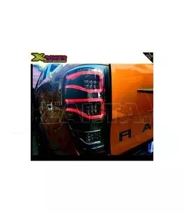 Ford Ranger (T6) 2012-2016 Πίσω Φανάρια Smoked Led [Eagle Eyes] 
