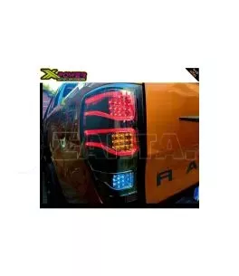 Ford Ranger (T6) 2012-2016 Πίσω Φανάρια Smoked Led [Eagle Eyes] 
