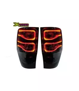 Ford Ranger (T6) 2012-2016 Πίσω Φανάρια Smoked Led [Eagle Eyes] 