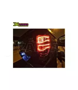 Ford Ranger (T6) 2012-2016 Πίσω Φανάρια Smoked Led [Eagle Eyes] 