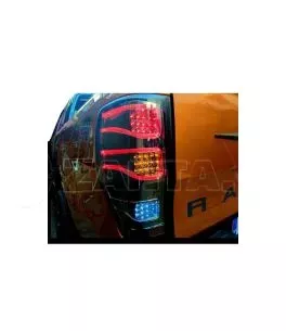 Ford Ranger (T6) 2012-2016 Πίσω Φανάρια Smoked Led [Eagle Eyes] 