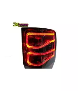 Ford Ranger (T6) 2012-2016 Πίσω Φανάρια Smoked Led [Eagle Eyes] 