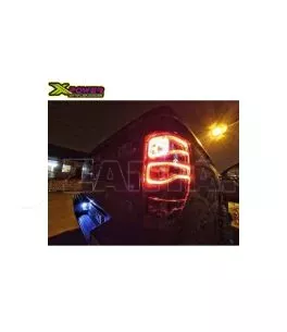 Ford Ranger (T6) 2012-2016 Πίσω Φανάρια Smoked Led [Eagle Eyes] 