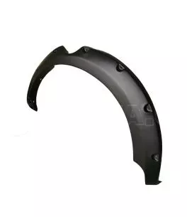 Mitsubishi L200 (Triton) 2005-2011 Φρύδια Τροχών Μαύρα Σαγρέ με Διακοσμητικές Βίδες 