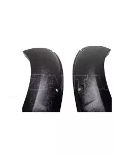 Mitsubishi L200 (Triton) 2005-2011 Φρύδια Τροχών Μαύρα Σαγρέ με Διακοσμητικές Βίδες 