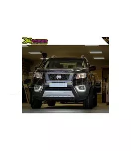Nissan Navara (NP300) 2015+ Προστατευτικές Γρίλιες Για Προβολάκια Ομίχλης [Με Led] 