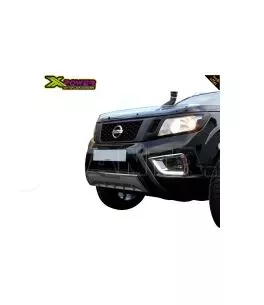 Nissan Navara (NP300) 2015+ Προστατευτικές Γρίλιες Για Προβολάκια Ομίχλης [Με Led] 